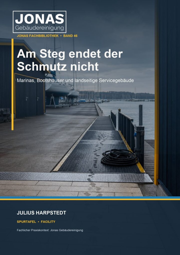 Am Steg endet der Schmutz nicht: Marinas, Bootshäuser und landseitige Servicegebäude – Buchcover