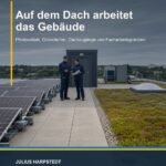 Auf dem Dach arbeitet das Gebäude: Photovoltaik, Gründächer, Dachzugänge und Facharbeitsgrenzen – Buchcover