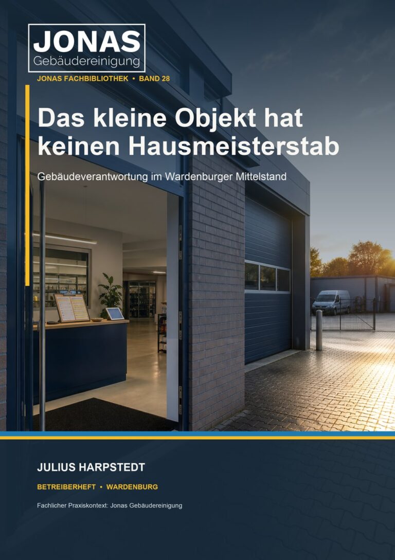Das kleine Objekt hat keinen Hausmeisterstab: Gebäudeverantwortung im Wardenburger Mittelstand – Buchcover
