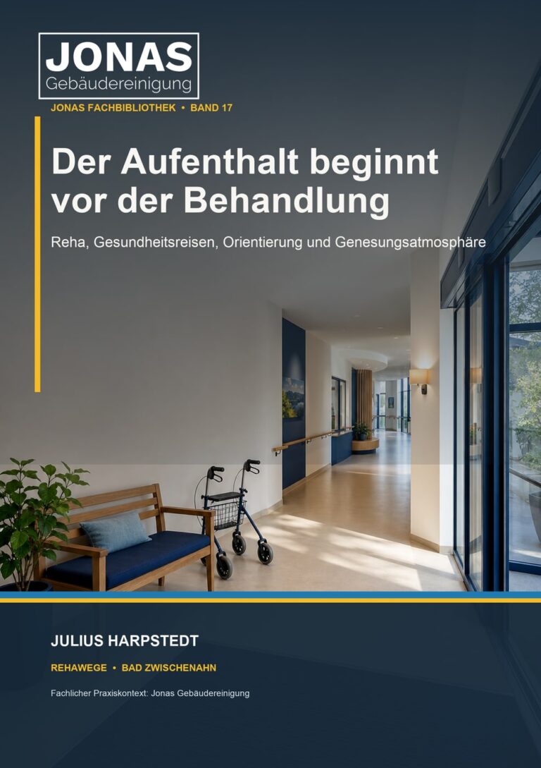 Der Aufenthalt beginnt vor der Behandlung: Reha, Gesundheitsreisen, Orientierung und Genesungsatmosphäre – Buchcover