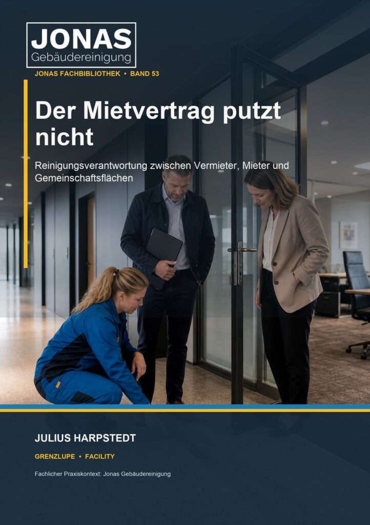 Der Mietvertrag putzt nicht: Reinigungsverantwortung zwischen Vermieter, Mieter und Gemeinschaftsflächen – Buchcover