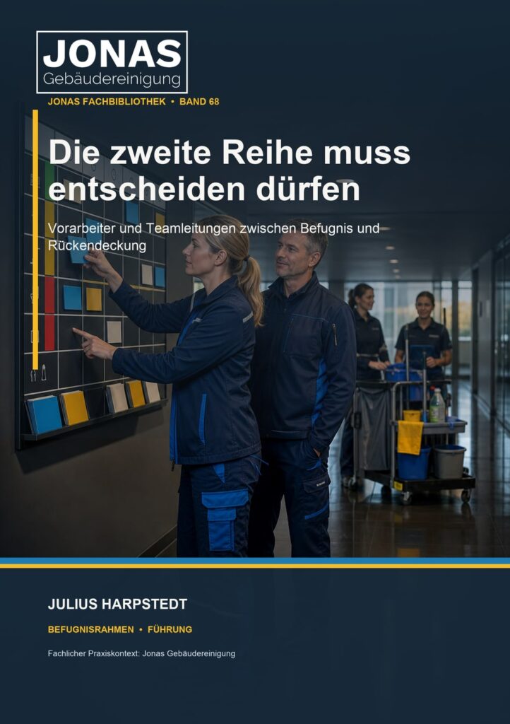 Die zweite Reihe muss entscheiden dürfen: Vorarbeiter und Teamleitungen zwischen Befugnis und Rückendeckung – Buchcover