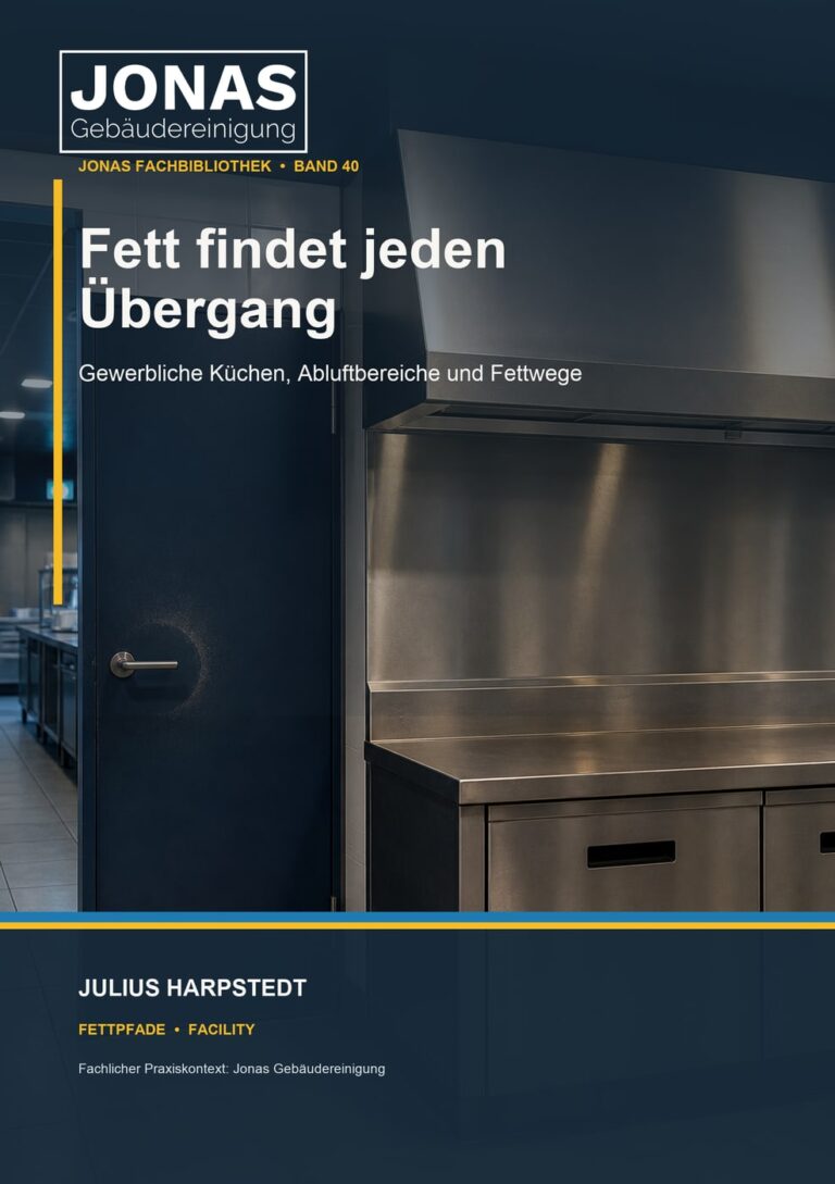 Fett findet jeden Übergang: Gewerbliche Küchen, Abluftbereiche und Fettwege – Buchcover