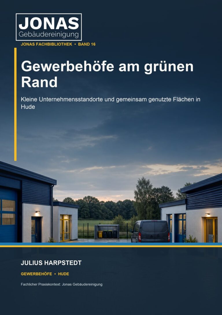 Gewerbehöfe am grünen Rand: Kleine Unternehmensstandorte und gemeinsam genutzte Flächen in Hude – Buchcover