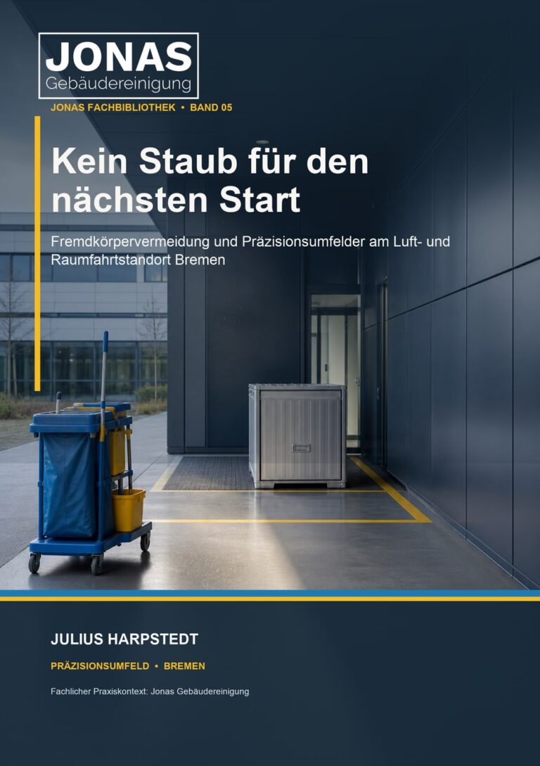 Kein Staub für den nächsten Start: Fremdkörpervermeidung und Präzisionsumfelder am Luft- und Raumfahrtstandort Bremen – Buchcover