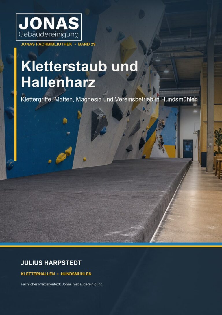 Kletterstaub und Hallenharz: Klettergriffe, Matten, Magnesia und Vereinsbetrieb in Hundsmühlen – Buchcover