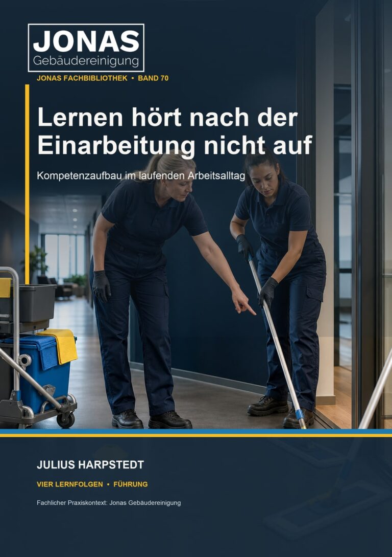 Lernen hört nach der Einarbeitung nicht auf: Kompetenzaufbau im laufenden Arbeitsalltag – Buchcover