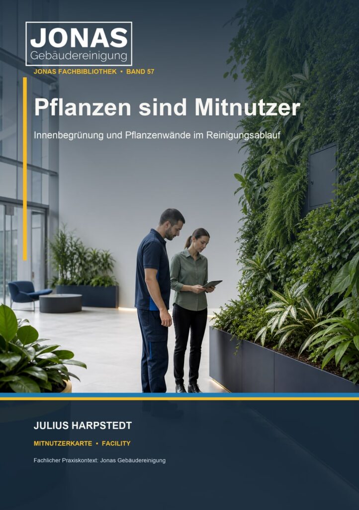Pflanzen sind Mitnutzer: Innenbegrünung und Pflanzenwände im Reinigungsablauf – Buchcover