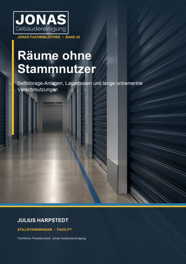 Räume ohne Stammnutzer: Selfstorage-Anlagen, Lagerboxen und lange unbemerkte Verschmutzungen – Buchcover