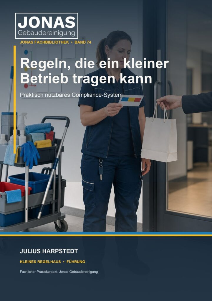 Regeln, die ein kleiner Betrieb tragen kann: Praktisch nutzbares Compliance-System – Buchcover