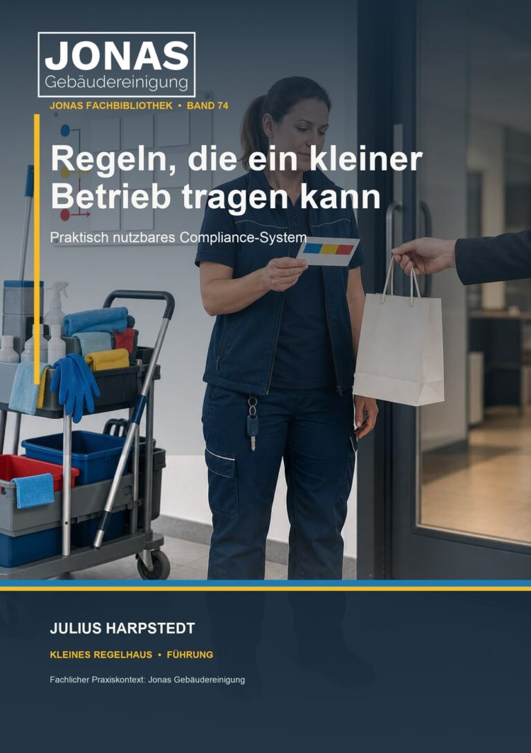Regeln, die ein kleiner Betrieb tragen kann: Praktisch nutzbares Compliance-System – Buchcover