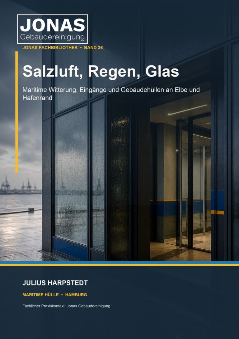 Salzluft, Regen, Glas: Maritime Witterung, Eingänge und Gebäudehüllen an Elbe und Hafenrand – Buchcover