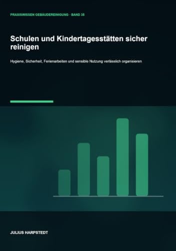 Schulen und Kindertagesstätten sicher reinigen: Hygiene, Sicherheit, Ferienarbeiten und sensible Nutzung verlässlich organisieren – Buchcover