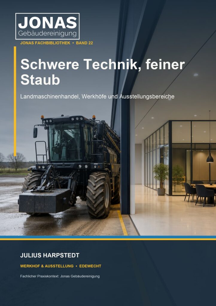 Schwere Technik, feiner Staub: Landmaschinenhandel, Werkhöfe und Ausstellungsbereiche – Buchcover