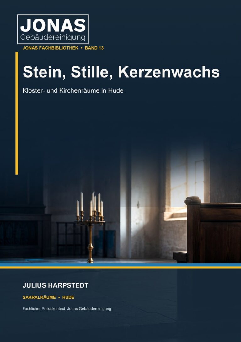 Stein, Stille, Kerzenwachs: Kloster- und Kirchenräume in Hude – Buchcover