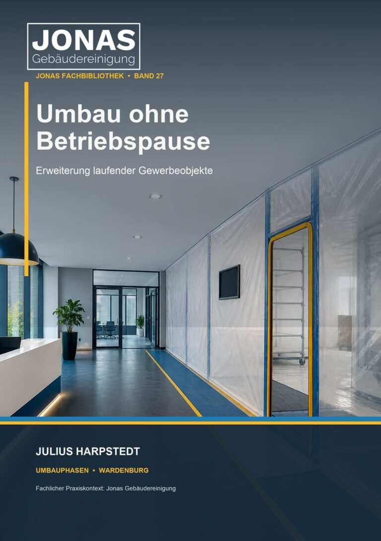 Umbau ohne Betriebspause: Erweiterung laufender Gewerbeobjekte – Buchcover