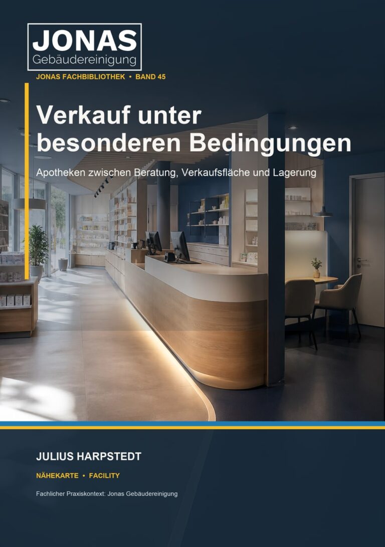 Verkauf unter besonderen Bedingungen: Apotheken zwischen Beratung, Verkaufsfläche und Lagerung – Buchcover