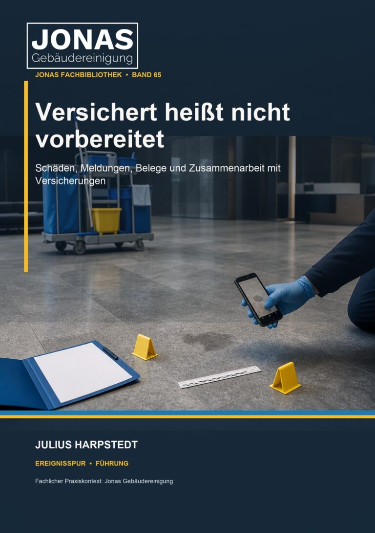 Versichert heißt nicht vorbereitet: Schäden, Meldungen, Belege und Zusammenarbeit mit Versicherungen – Buchcover