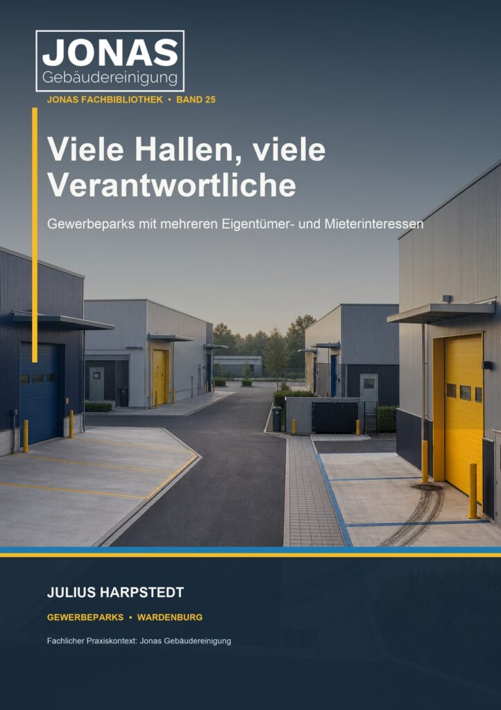 Viele Hallen, viele Verantwortliche: Gewerbeparks mit mehreren Eigentümer- und Mieterinteressen – Buchcover