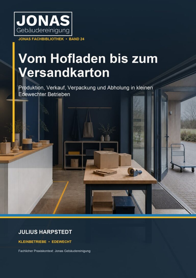 Vom Hofladen bis zum Versandkarton: Produktion, Verkauf, Verpackung und Abholung in kleinen Edewechter Betrieben – Buchcover