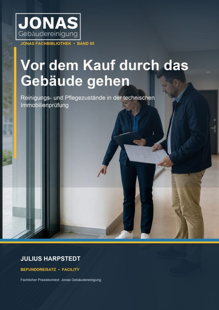 Vor dem Kauf durch das Gebäude gehen: Reinigungs- und Pflegezustände in der technischen Immobilienprüfung – Buchcover