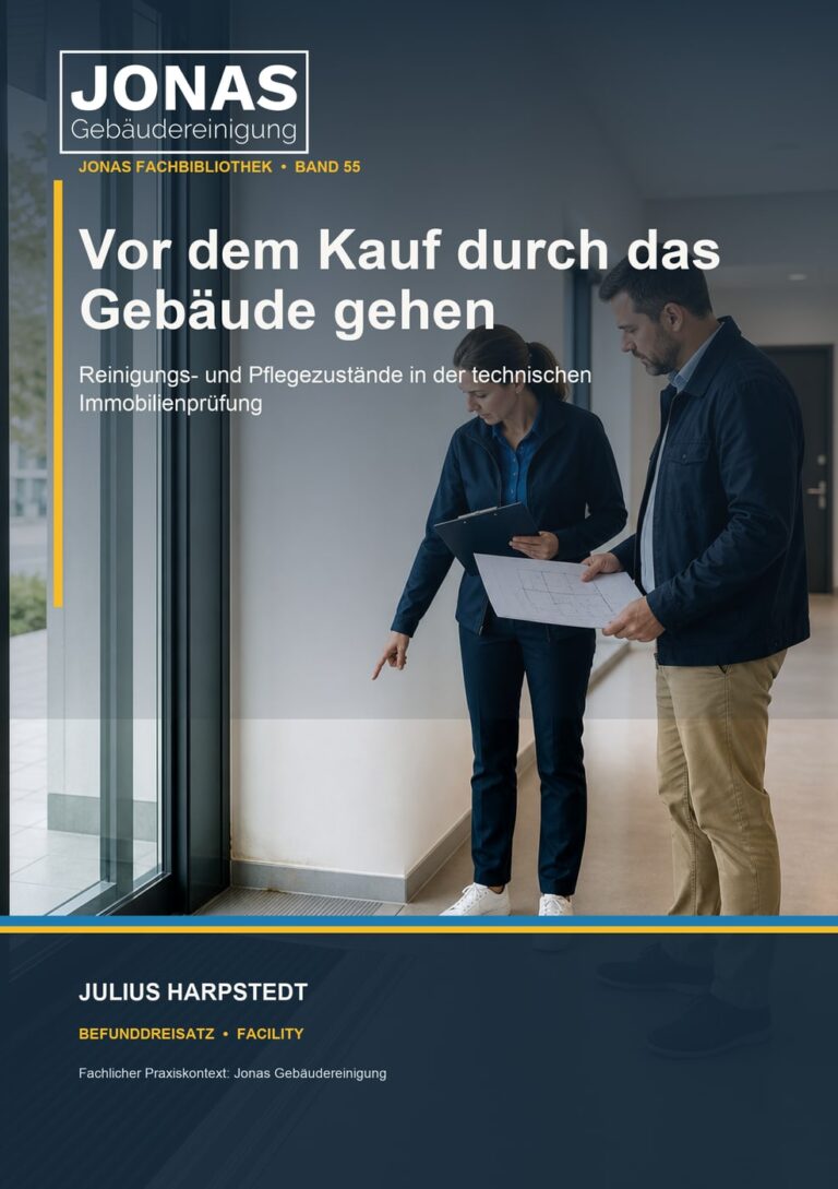 Vor dem Kauf durch das Gebäude gehen: Reinigungs- und Pflegezustände in der technischen Immobilienprüfung – Buchcover