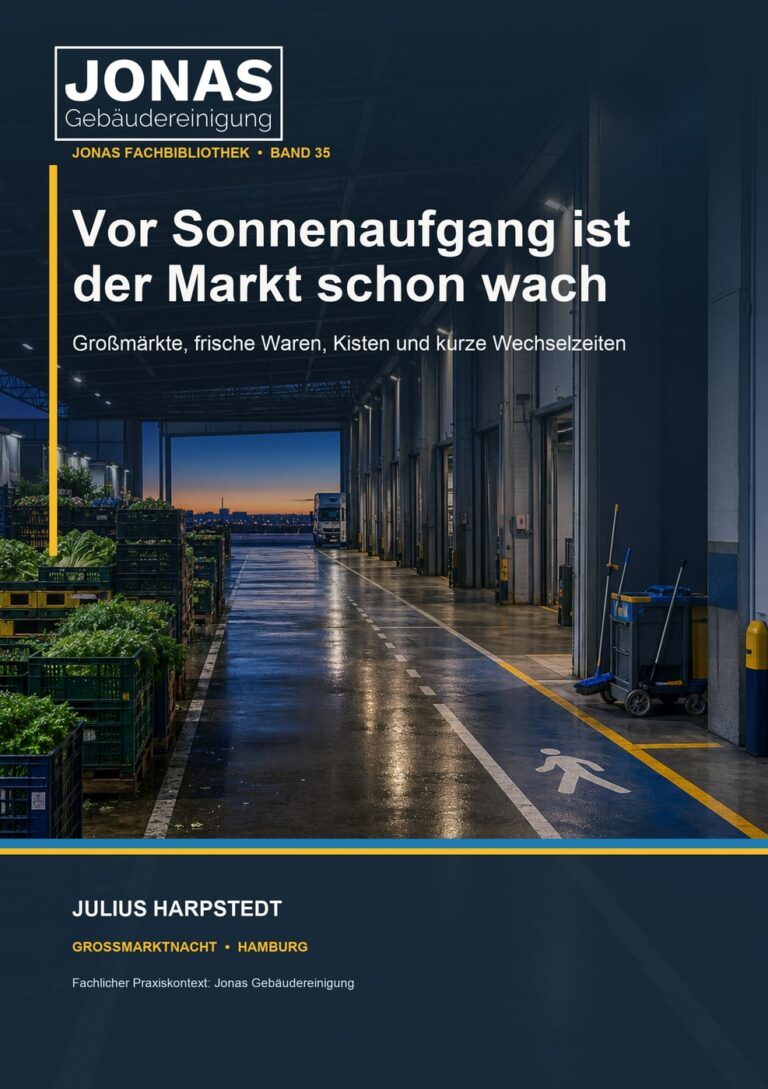 Vor Sonnenaufgang ist der Markt schon wach: Großmärkte, frische Waren, Kisten und kurze Wechselzeiten – Buchcover