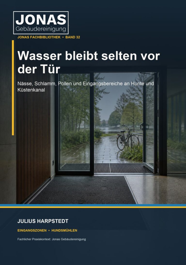 Wasser bleibt selten vor der Tür: Nässe, Schlamm, Pollen und Eingangsbereiche an Hunte und Küstenkanal – Buchcover
