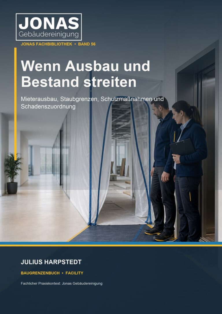 Wenn Ausbau und Bestand streiten: Mieterausbau, Staubgrenzen, Schutzmaßnahmen und Schadenszuordnung – Buchcover