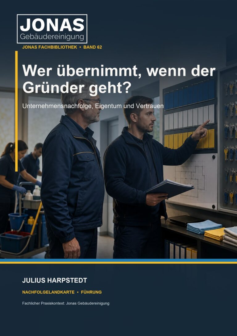 Wer übernimmt, wenn der Gründer geht?: Unternehmensnachfolge, Eigentum und Vertrauen – Buchcover