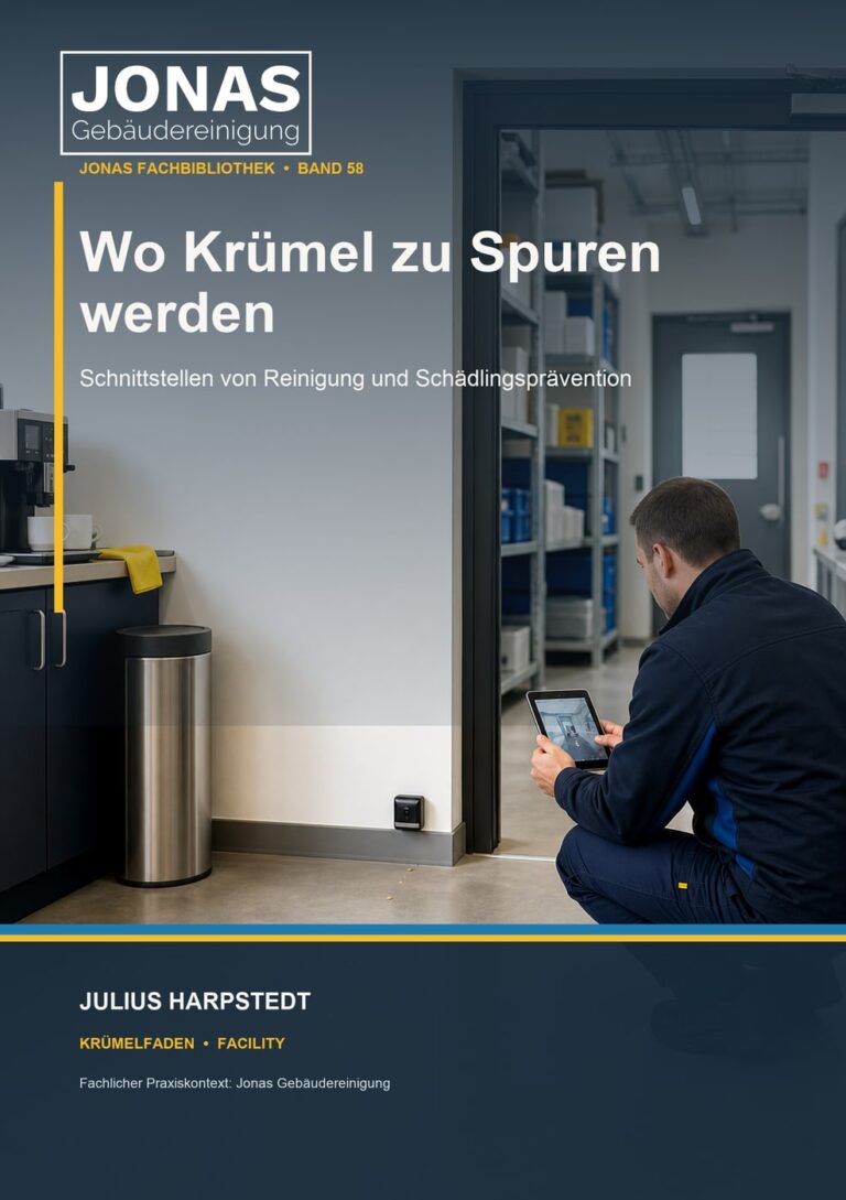Wo Krümel zu Spuren werden: Schnittstellen von Reinigung und Schädlingsprävention – Buchcover