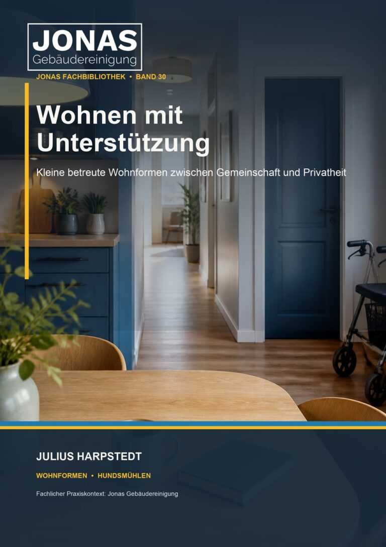 Wohnen mit Unterstützung: Kleine betreute Wohnformen zwischen Gemeinschaft und Privatheit – Buchcover